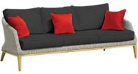OUTER CASE Grace Three Seater Sofa - Charcoal