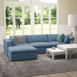 Knightsbridge 4 Seater Sofa Set - 2x Corners, 2x Middles NEA86