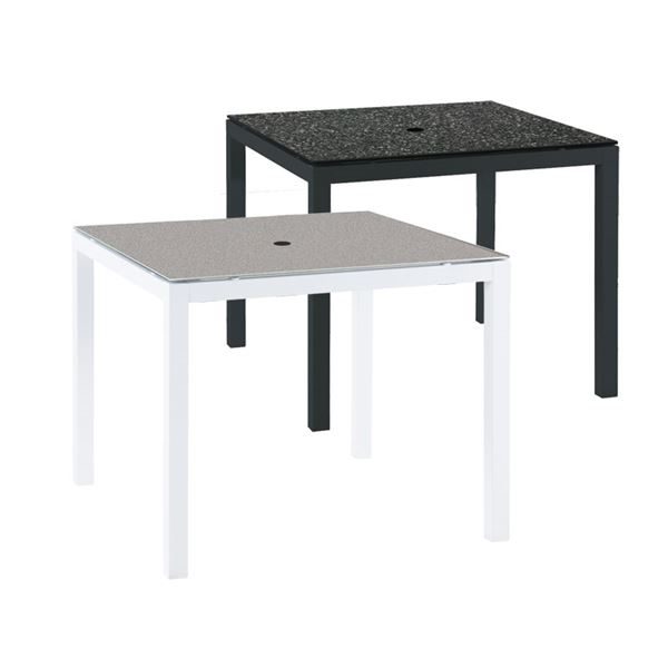 Pacific & Edge 4 Seat Square Dining Set 90cm Table