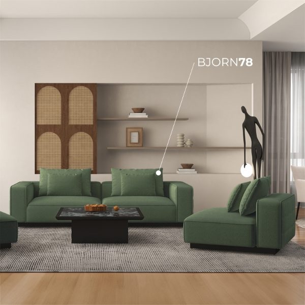 Belgravia 6 Seater Sofa Set - 1x Left, 1x Right, 2x Middles