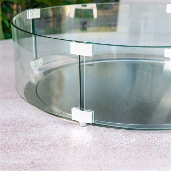 Flame 180cm Round Fire Table