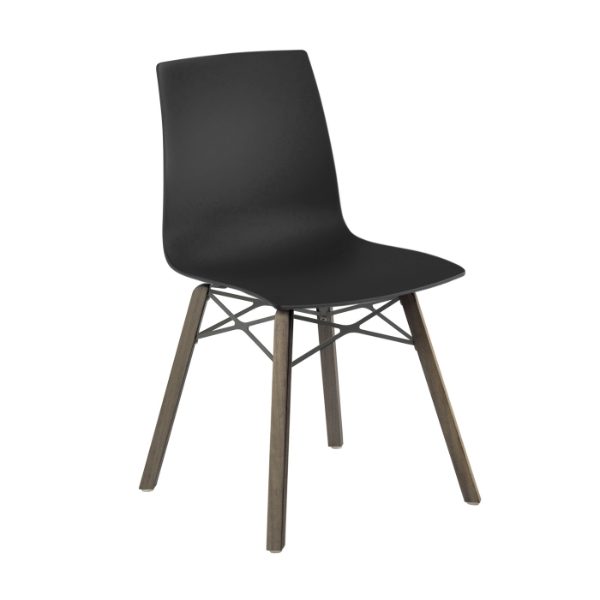 Amalfi & Narda 8 Seat Dining Set with 200cm Oval Table - Black