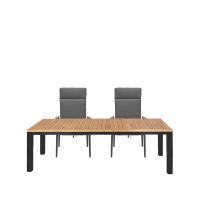 Venus & Gravity 8 Seat Dining Set with Extendable 230cm Table