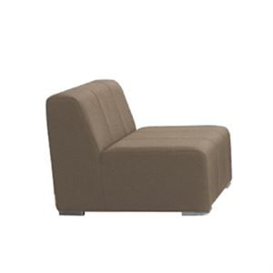 Cube Middle - Silver/Taupe