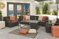 Tomorrow Corner Sofa with Charcoal Frame CLR