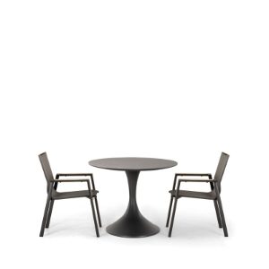 Sphere & Aspen 2 Seat Round Dining Set with 90cmØ Table