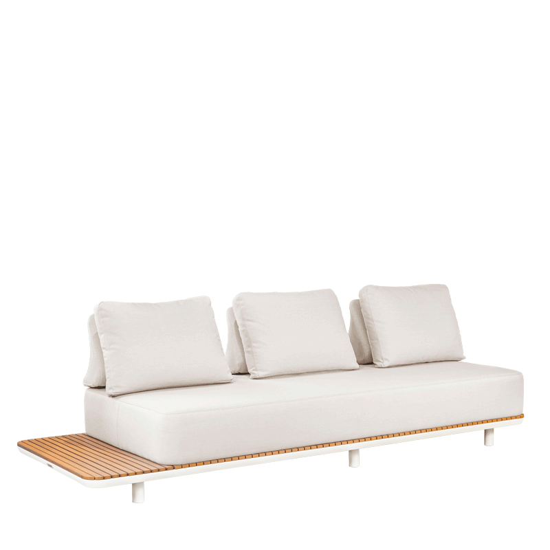 Zone 4 Seater Sofa Set with 2 Coffee Tables