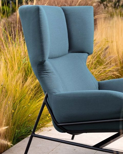 Bluff Lounge Chair White/Beige