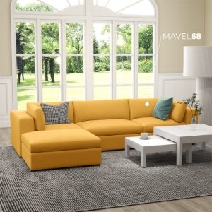 Knightsbridge 4 Seater Sofa Set - 2x Corners, 2x Middles