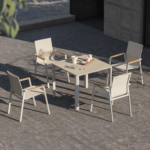 Apollo & Aspen 4 Seat Square Dining Table with 90 x 90cm Table