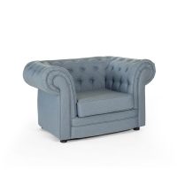 Eden Lounge Armchair Blue
