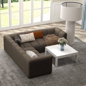 Chelsea 5-Seater Sofa Set - 1x 3-Seater, 1x 2-Seater Right End