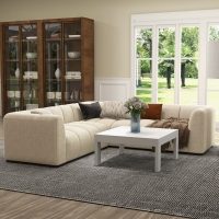 Chelsea 3-Seater Chaise Sofa Set - 1x Left-End Chaise, 1x 2-Seater Right End  MAVEL23