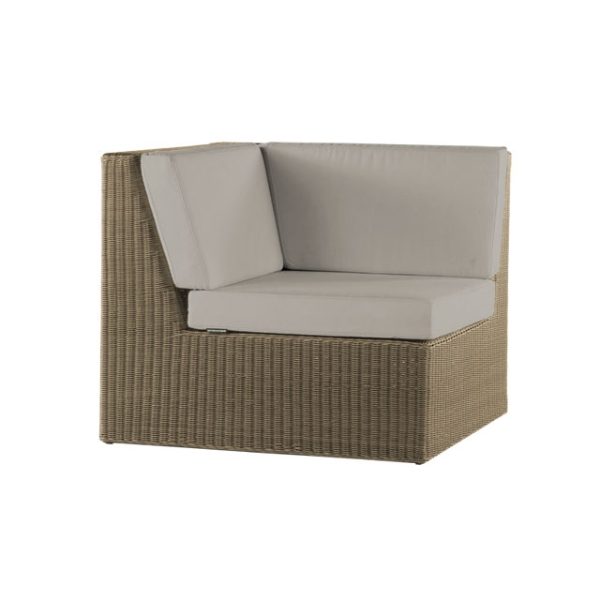 Valencia 3 Seater Sofa with Sand Frame CLR