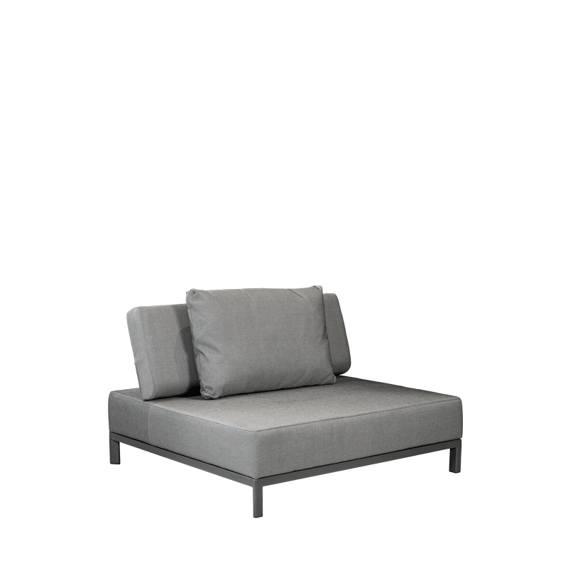 Motion Middle Sofa Includes Two Armrest Cushions