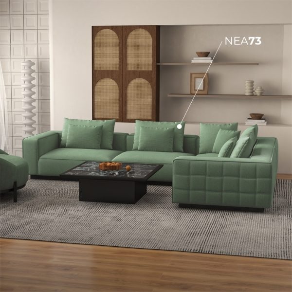 Belgravia 6 Seater Corner Sofa Set - 1x Corner, 1x Middle, 1x Left, 1x Right