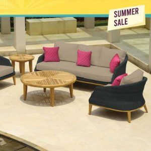 Grace 5 Seater Sofa Set With Lounge Armchairs