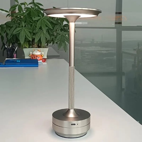 LED Table Lamp - Silver