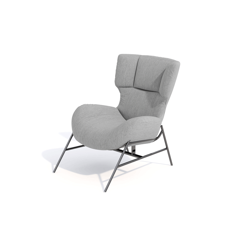 Bluff Lounge Chair & Footstool