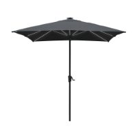 Horizon 2.5m LED Parasol - CANOPY ONLY - Slate