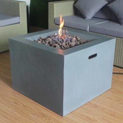 Altair Square Gas Fire Pit
