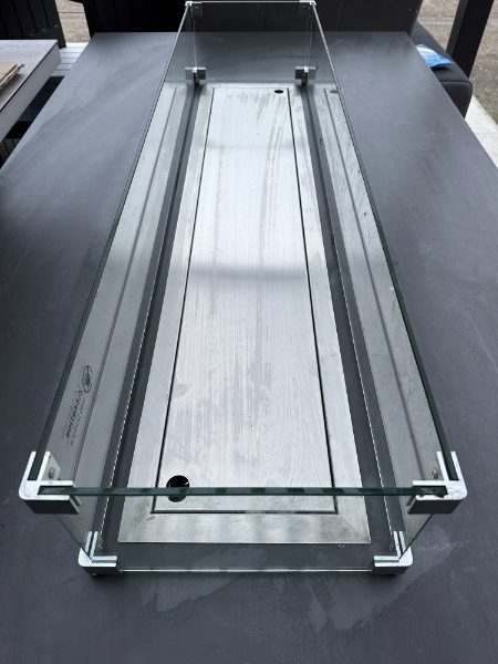 Wind Guard for Flame Table 200x100cm CLR