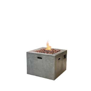 Altair Rustic Square Gas Fire Pit