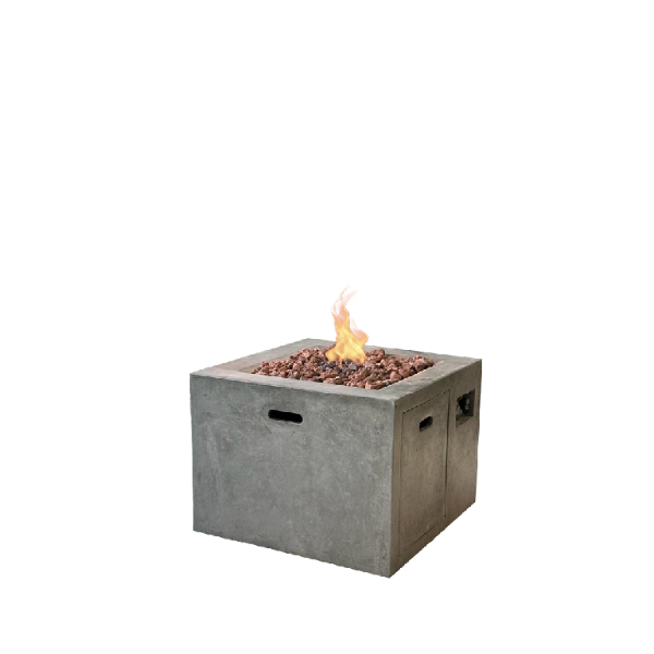 Altair Rustic Square Gas Fire Pit