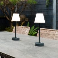 Lola Slim 30 Outdoor Table Lamp Anthracite