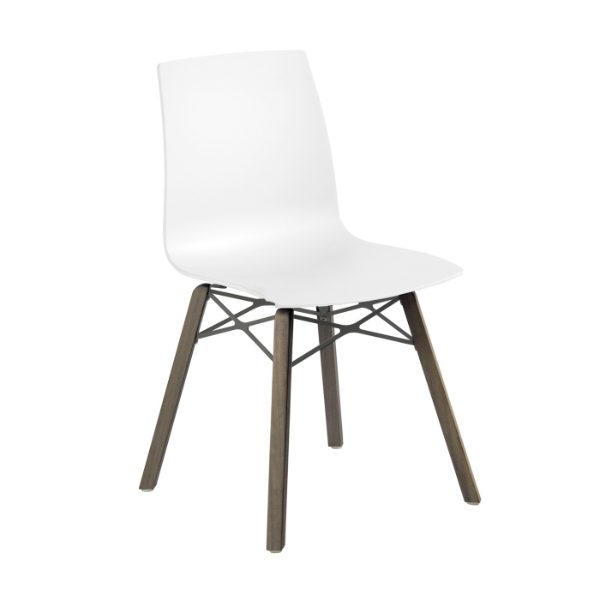 Amalfi & Narda 4 Seat Dining Set with 120cm table - White