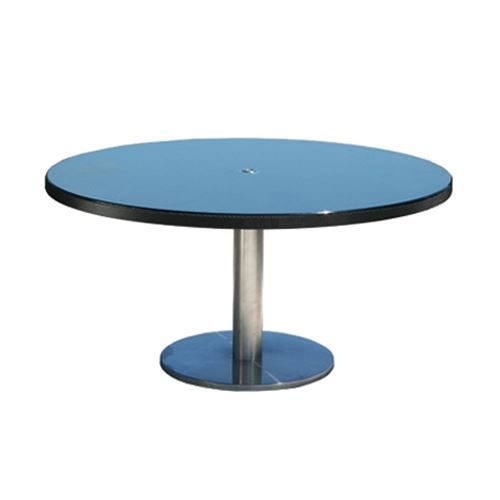 Milano 150cm Round Table - Stone NO GLASS