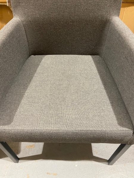 Mirage Dining Armchair Charcoal/Slate Natte