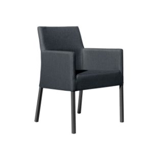 Mirage Dining Armchair Charcoal/Slate Natte