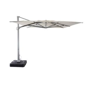 Sunrise 3x4m Rectangle Cantilever Parasol Canopy Only - Natural CLR
