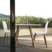 Design & Narda 6 Seat Dining Set 220cm Table - White