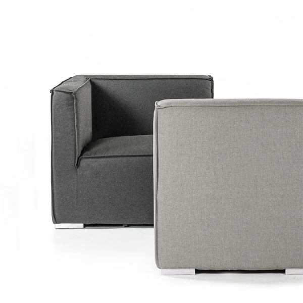 Cozy 4 Seater Sofa Set - 2 Corners, 2 Middles