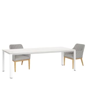 Apollo & Chequers 8 Seat Rectangular Dining Set with 240 x 100cm Table