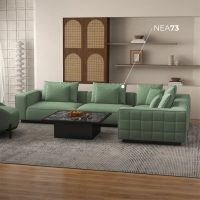 Belgravia 10 Seater Corner Sofa Set - 1x Left, 1x Right, 2x Corner, 4x Middles