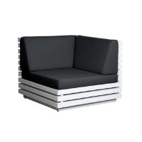 Tomorrow Corner Sofa with White Frame CLR
