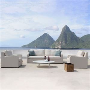 Riva 4 Seater Set With Lounge Armchairs