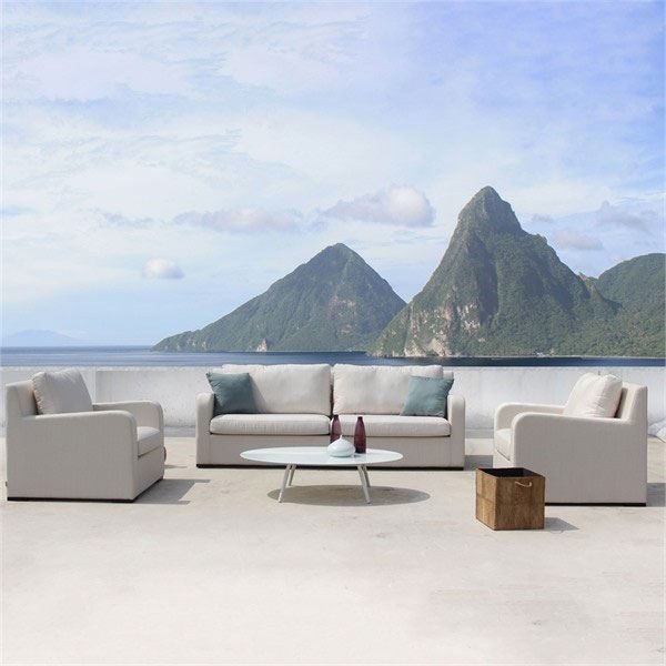 Riva 4 Seater Set With Lounge Armchairs