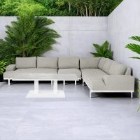 Chill 6 Seater Corner Sofa Set with Middle