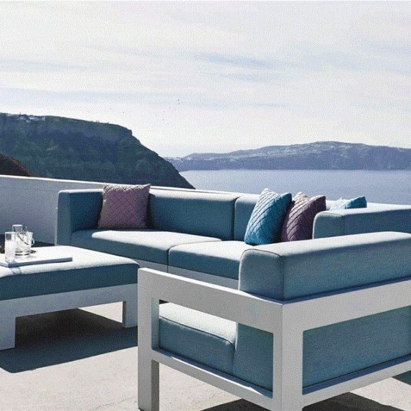 Lavi 4-6 Seater Sofa Set With Lounge Armchair & Ottoman