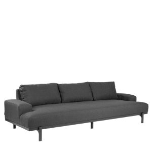 CLR-Chill Three Seater Sofa - Charcoal/Slate Natte