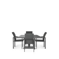 Rising & Arabian 4 Seat Square Dining Set with 90 x 90cm Table